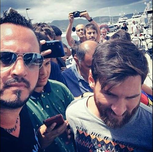 Patrick Ibiza Lionel Messi
