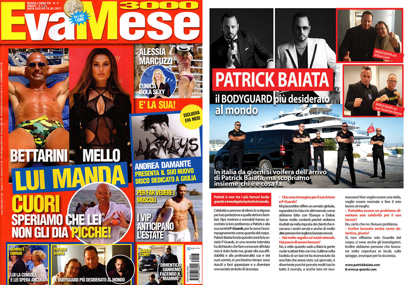 Patrick Baiata Eva 3000 Magazin