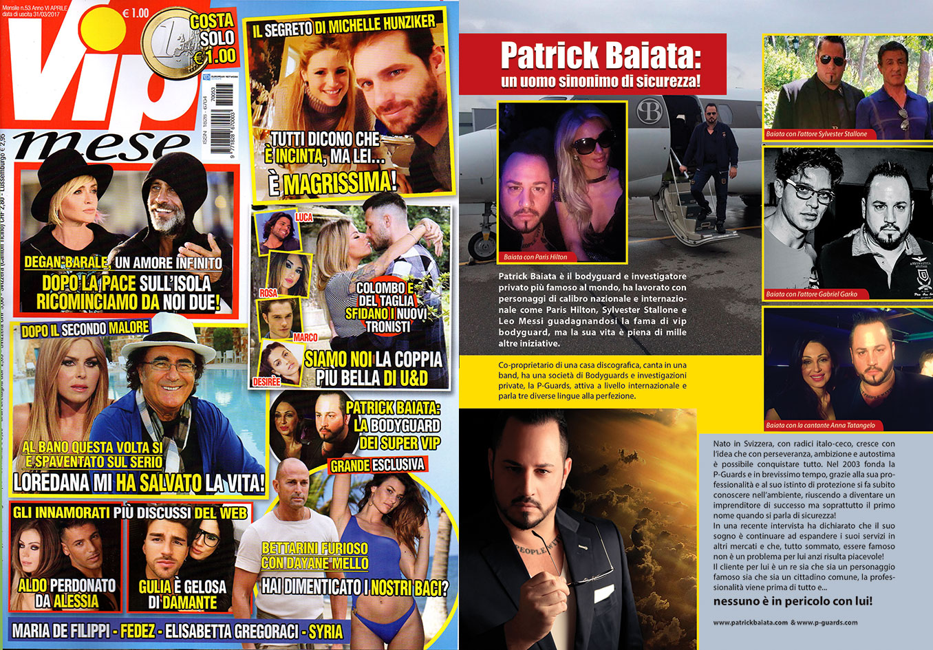 Patrick Baiata VIP Mese Magazin